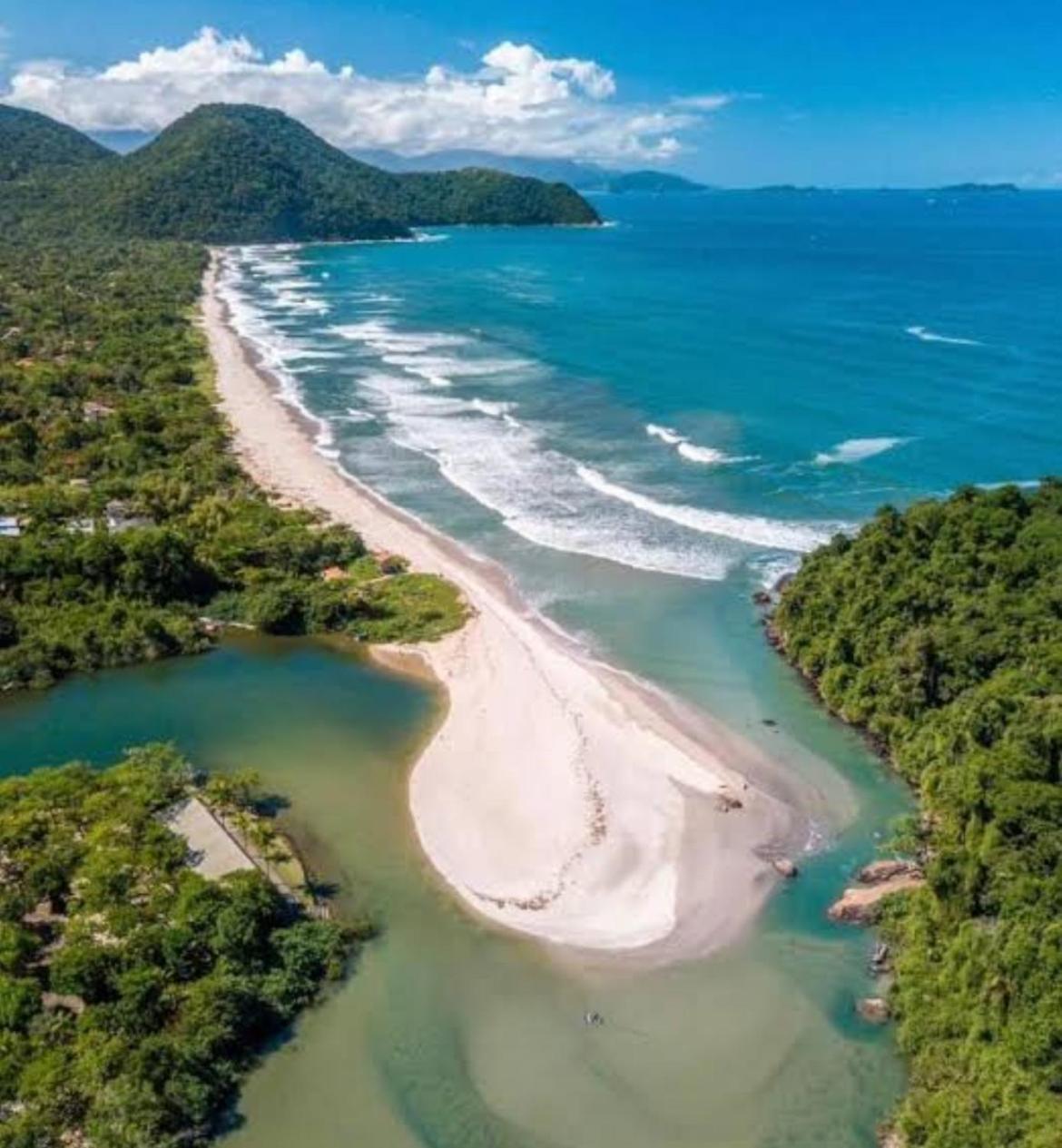 Casa Fiji - Suites Luxo - Praia De Itamambuca - Ao Lado Da Praia Ubatuba Eksteriør billede